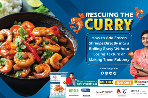 RESCUING THE CURRY How to Add Frozen Shrimps Directly into a Boiling Gravy Without Losing Texture or Making Them Rubbery