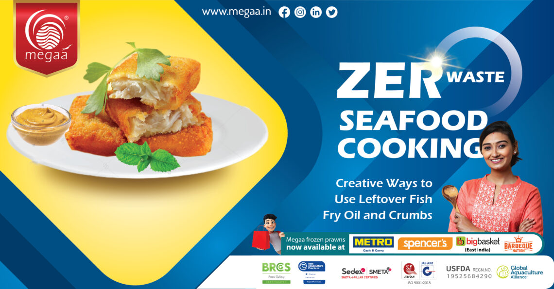 ZERO WASTE SEAFOOD COOKING Creative Ways to Use Leftover Fish Fry Oil and Crumbs