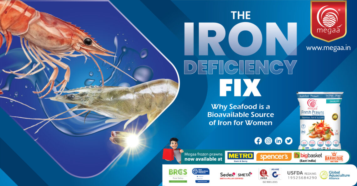 THE IRON DEFICIENCY FIX Why Seafood is a Bioavailable Source of Iron for Women