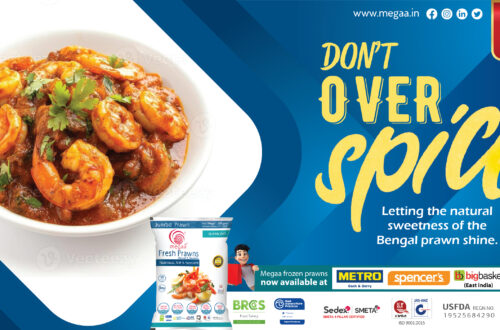 Don't Over-Spice Letting the natural sweetness of the Bengal prawn shine.