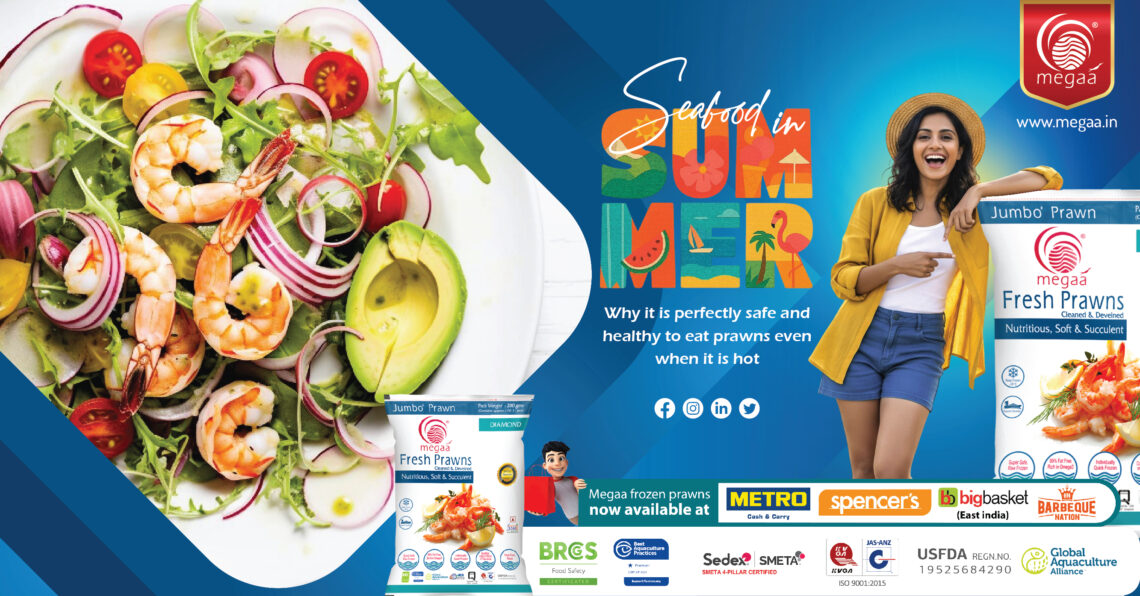 Seafood in Summer Why it is perfectly safe and healthy to eat prawns even when it is hot